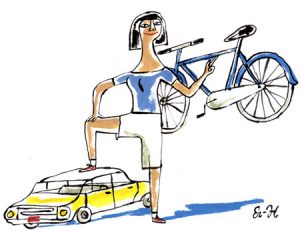 samochód czy rower